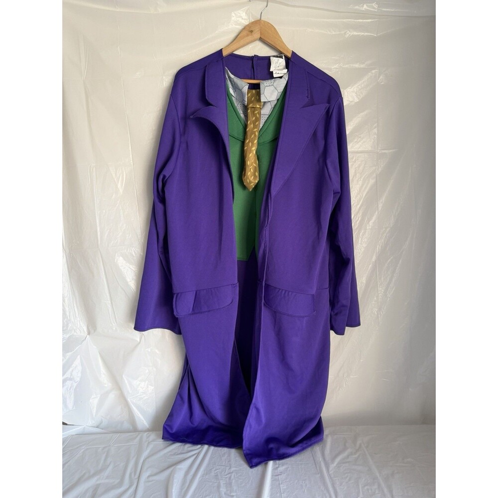 Rubie’s Dark Knight Joker Costume Jacket Adult XL Purple Batman 888632
